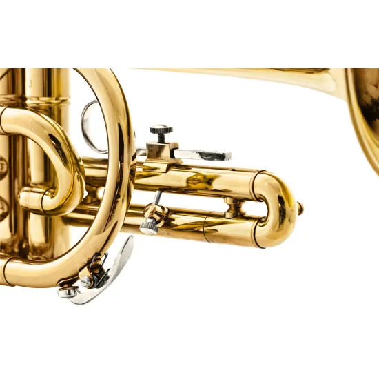 Trompete Harmonics BB HCR-900L Cornet Laqueado - Imagem 3