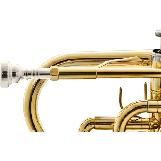 Trompete Harmonics BB HCR-900L Cornet Laqueado - Imagem 4
