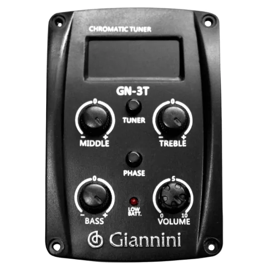 Violão Giannini GF1D CEQ Eletroacústico Aço 3 Tone Sunburst - Imagem 6