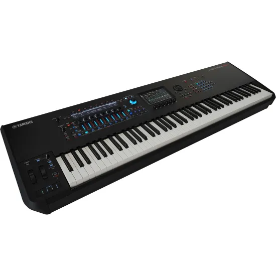 Teclado Yamaha Montage M8X Sintetizador Preto - Imagem 3