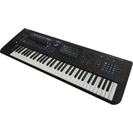 Teclado Yamaha Montage M6 Sintetizador Preto - Imagem 4